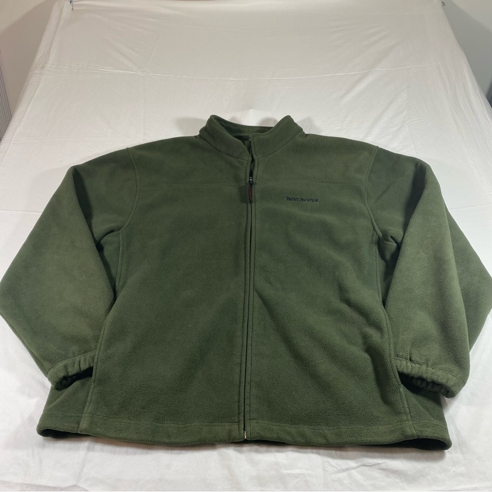 Winchester Full Zip Fleece Jacket Winter Jacket XLG Long Sleeve Jacket U…